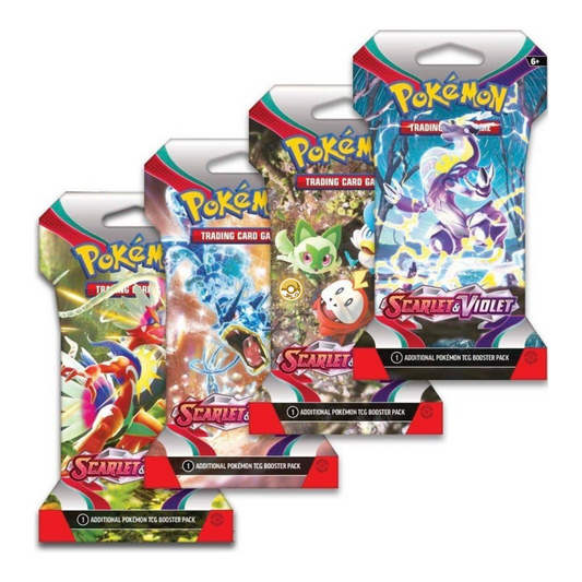 [ENG] Pokémon TCG: Scarlet Violet SV01 - Base Set Sleeved Booster Pack