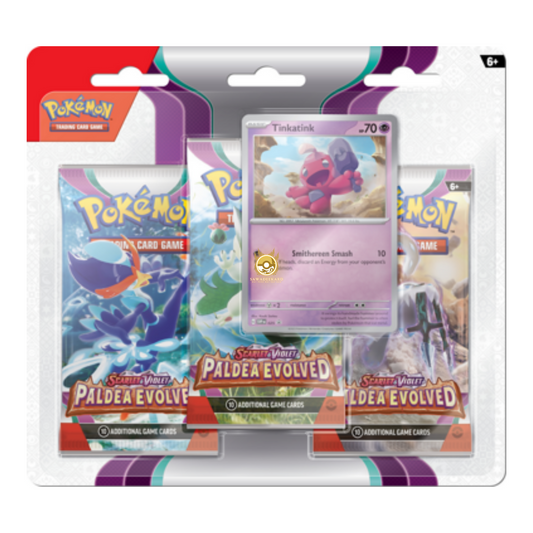 [ENG] Pokémon TCG: Scarlet Violet SV02 - Paldea Evolved 3 Pack Blister