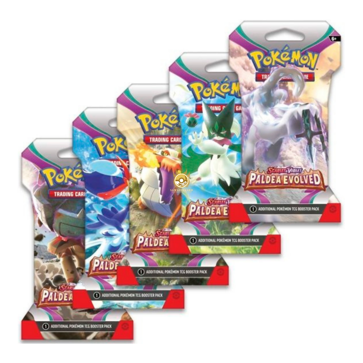 [ENG] Pokémon TCG: Scarlet Violet SV02 - Paldea Evolved Sleeved Booster Pack