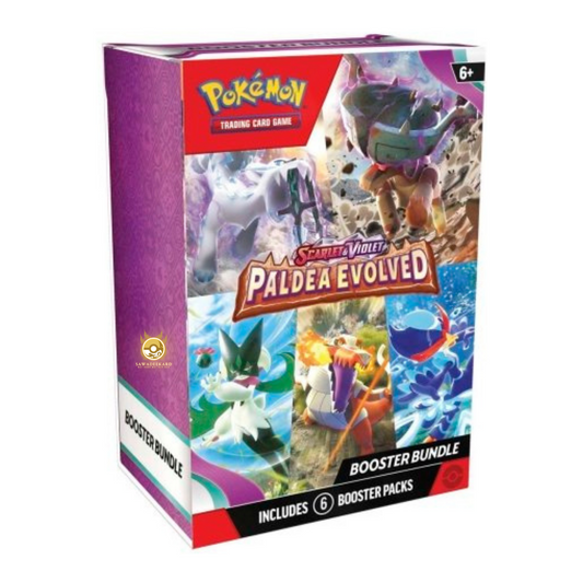 [ENG] Pokémon TCG: Scarlet Violet SV02 - Paldea Evolved 6 Pack Booster Bundle