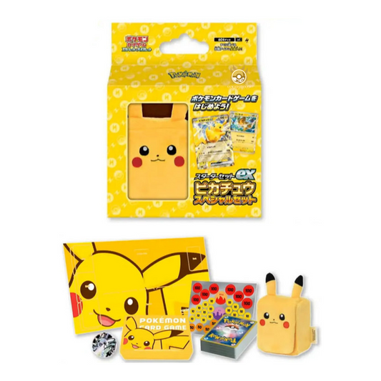 [JAP] Pokemon Scarlet Violet Starter Set Ex Pikachu Special Set Deck Box