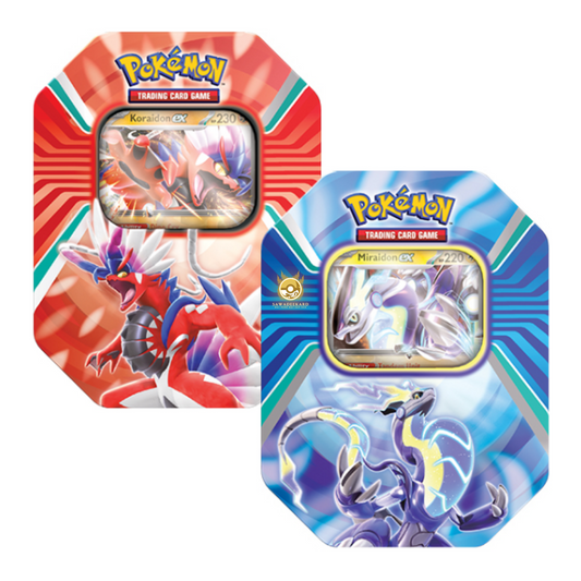 [ENG] Pokémon TCG: Scarlet Violet SV02 - Paldea Legends Tins (Koraidon ex)