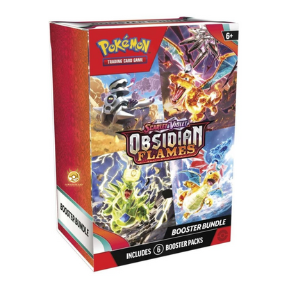 [ENG] Pokémon TCG: Scarlet Violet SV03 - Obsidian Flames 6 Pack Booster Bundle