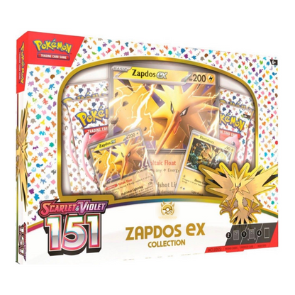 [ENG] Pokémon TCG: Scarlet Violet SV03.5 - Pokemon 151 Zapdos ex Collection Box