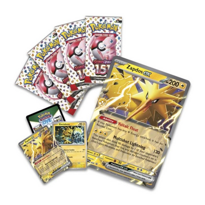 [ENG] Pokémon TCG: Scarlet Violet SV03.5 - Pokemon 151 Zapdos ex Collection Box