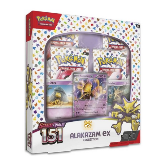 [ENG] Pokémon TCG: Scarlet Violet SV03.5 - Pokemon 151 Alakazam ex Collection Box