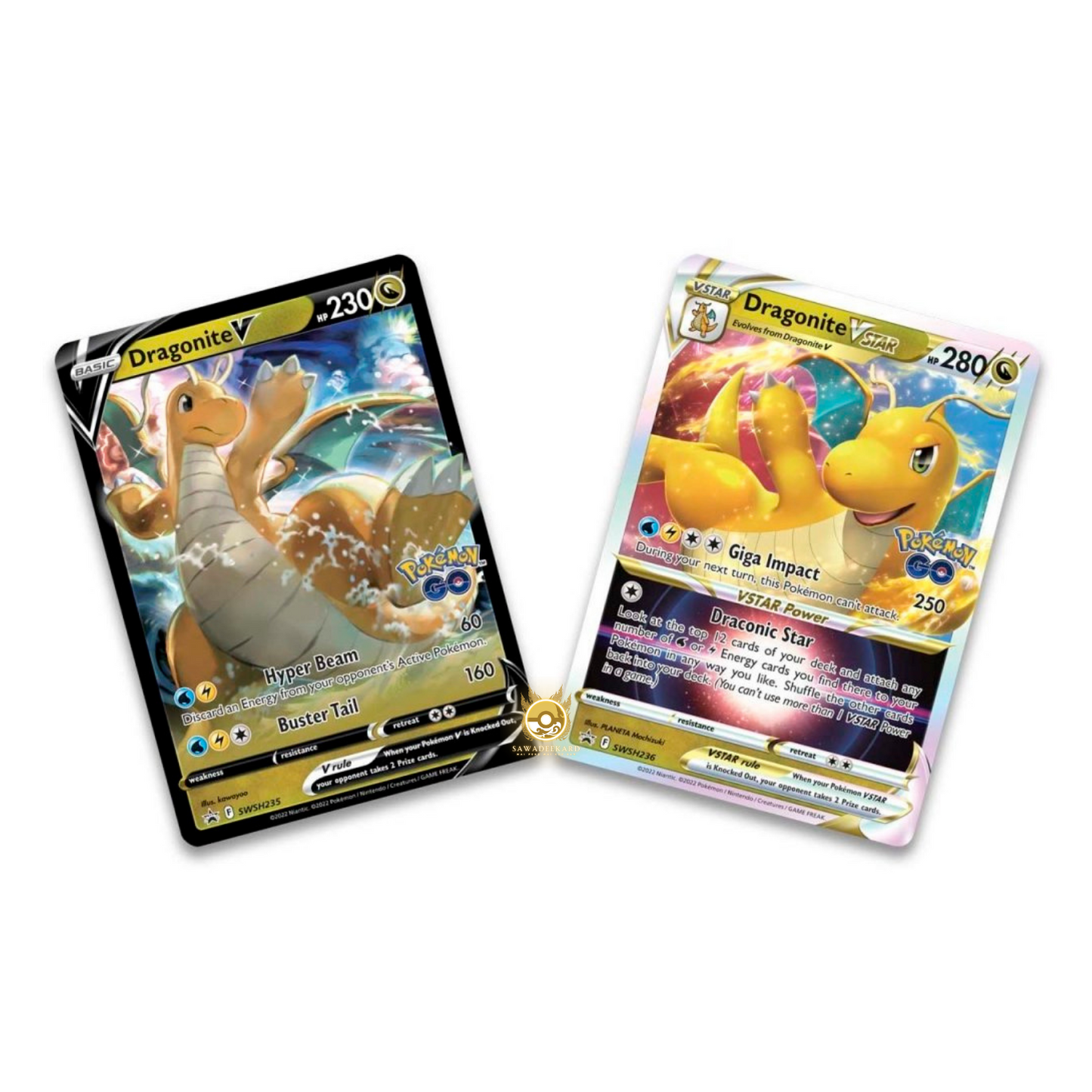 [ENG] Pokémon TCG: Sword & Shield SWSH10.5 Pokémon GO Premier Deck Holder Collection (Dragonite VSTAR)