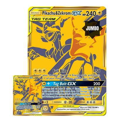 [ENG] Pokémon TCG: Sword & Shield Pikachu & Zekrom GX Premium Collection Box