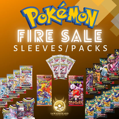 [LIVE] Pokemon Sleeves / Packs