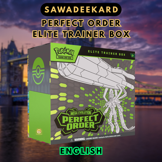 [ENG]	[Mega	ME3.0]	Perfect Order	Elite Trainer Box	Pokemon TCG	(9	Packs)