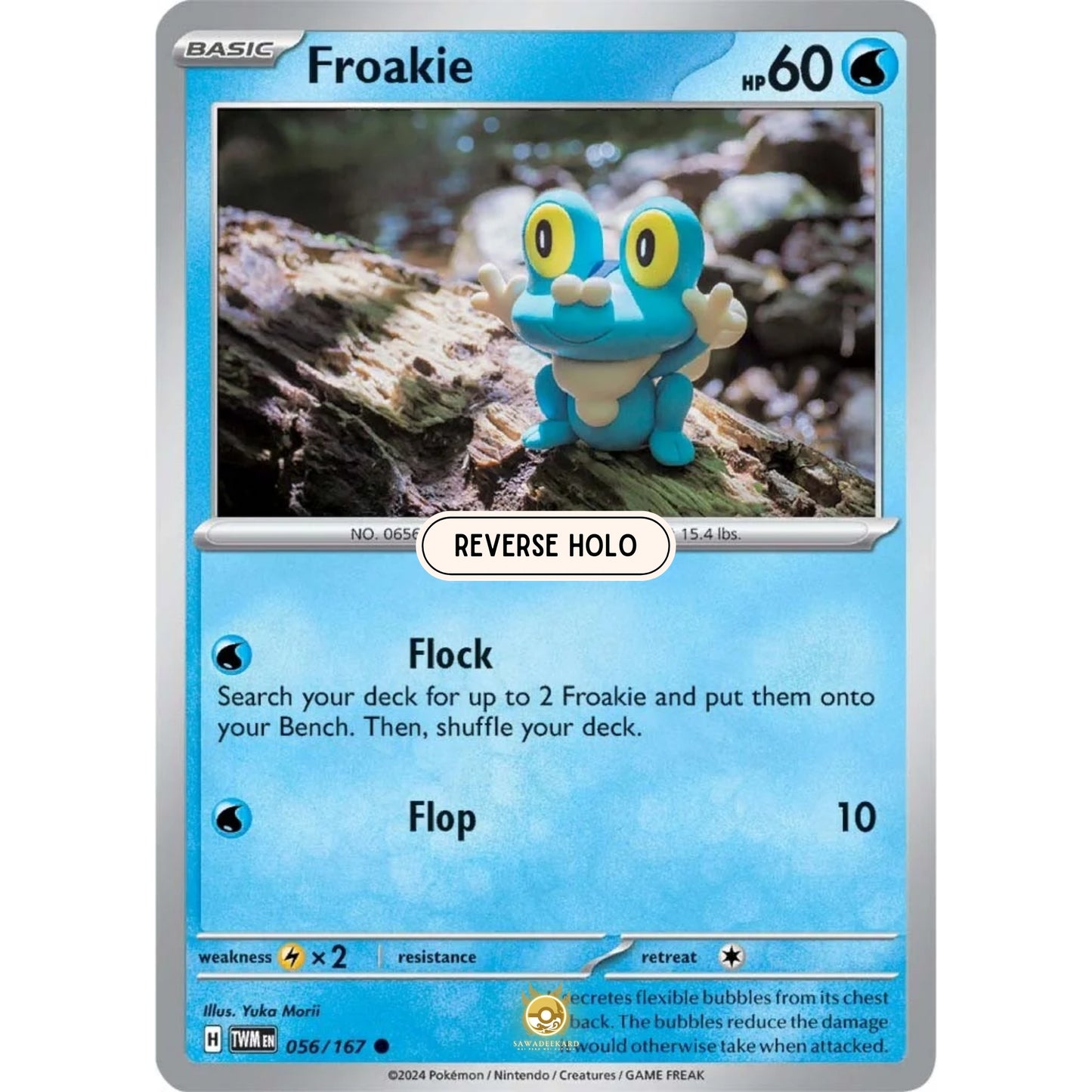 [ENG]	SV06	Twilight Masquerade:	056/167	Froakie	[Water]	[C - Common]	(Reverse Holo)