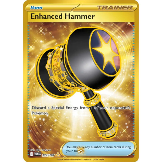 [ENG]	SV06	Twilight Masquerade:	224/167	Enhanced Hammer	[Item]	[HR - Hyper Rare]	(Foil)