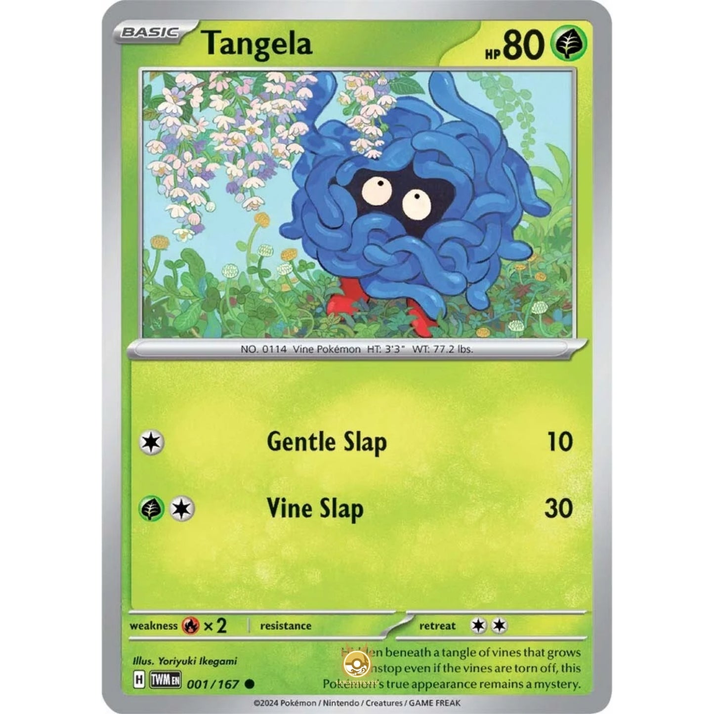 [ENG]	SV06	Twilight Masquerade:	001/167	Tangela	[Grass]	[C - Common]	(Non-Foil)