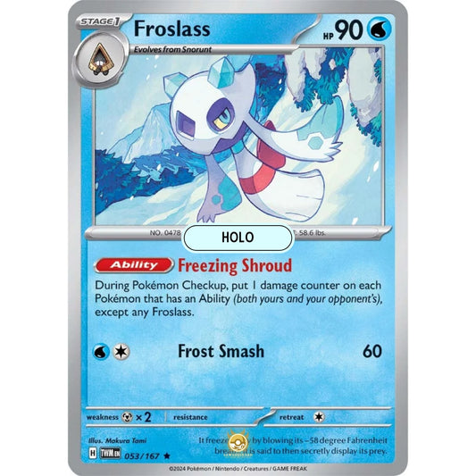 [ENG]	SV06	Twilight Masquerade:	053/167	Froslass	[Water]	[R - Rare]	(Foil)