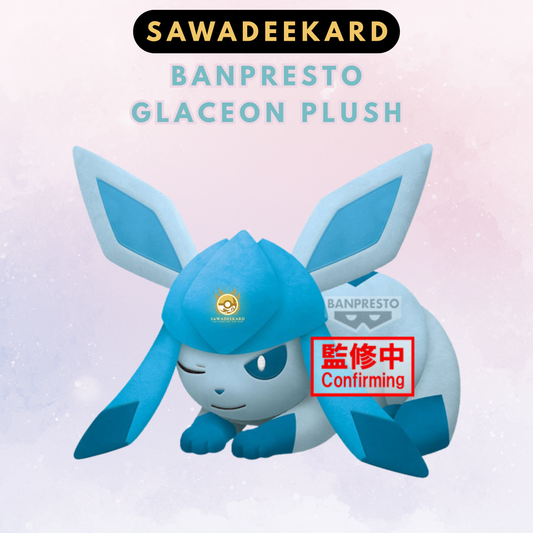 BANPRESTO Glaceon Pokémon plush 15 cm official collectible
