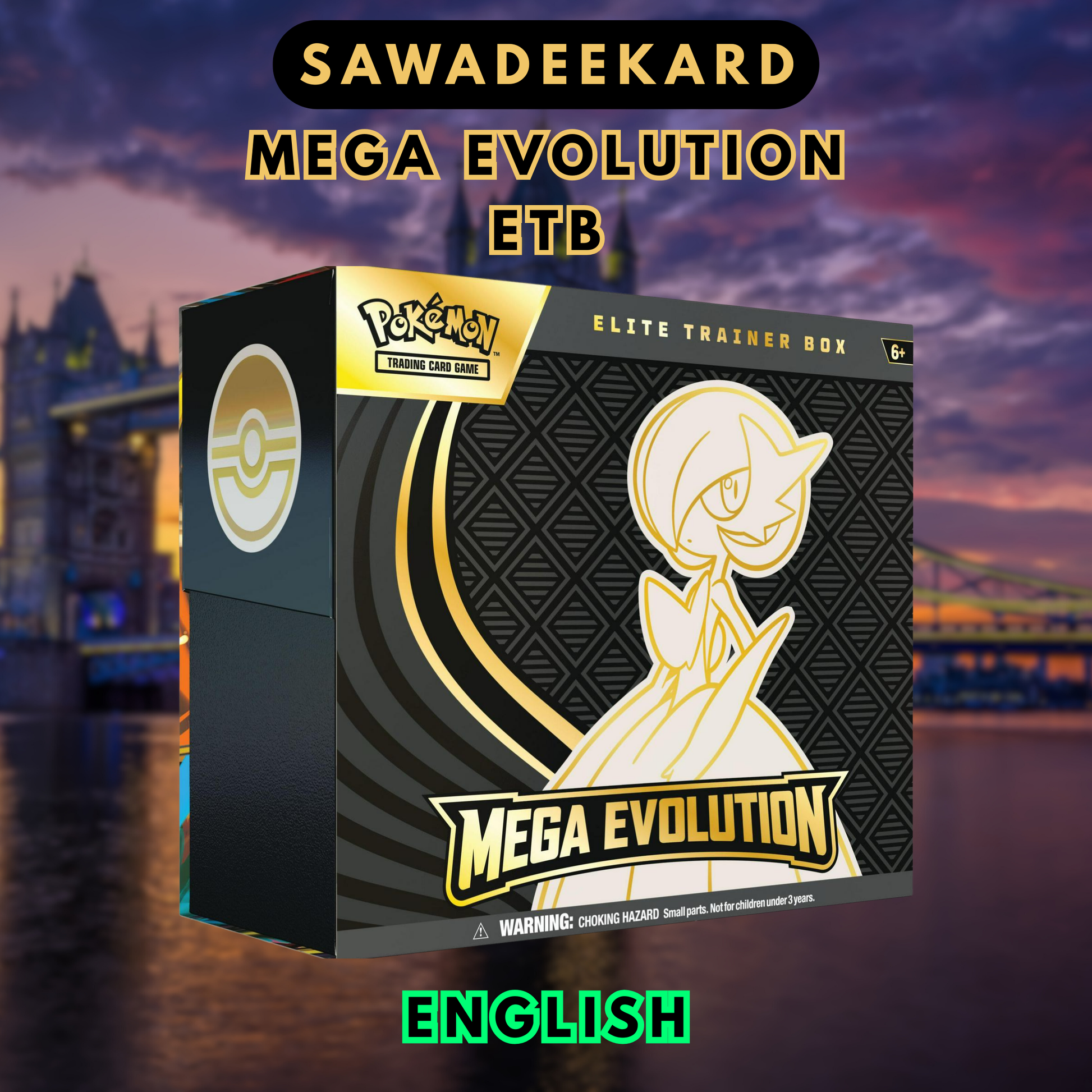 pokmon trading card game: mega evolution elite trainer box- gardevoir TCG: Mega Evolution expansion! Pokmon Center Elite Trainer Box