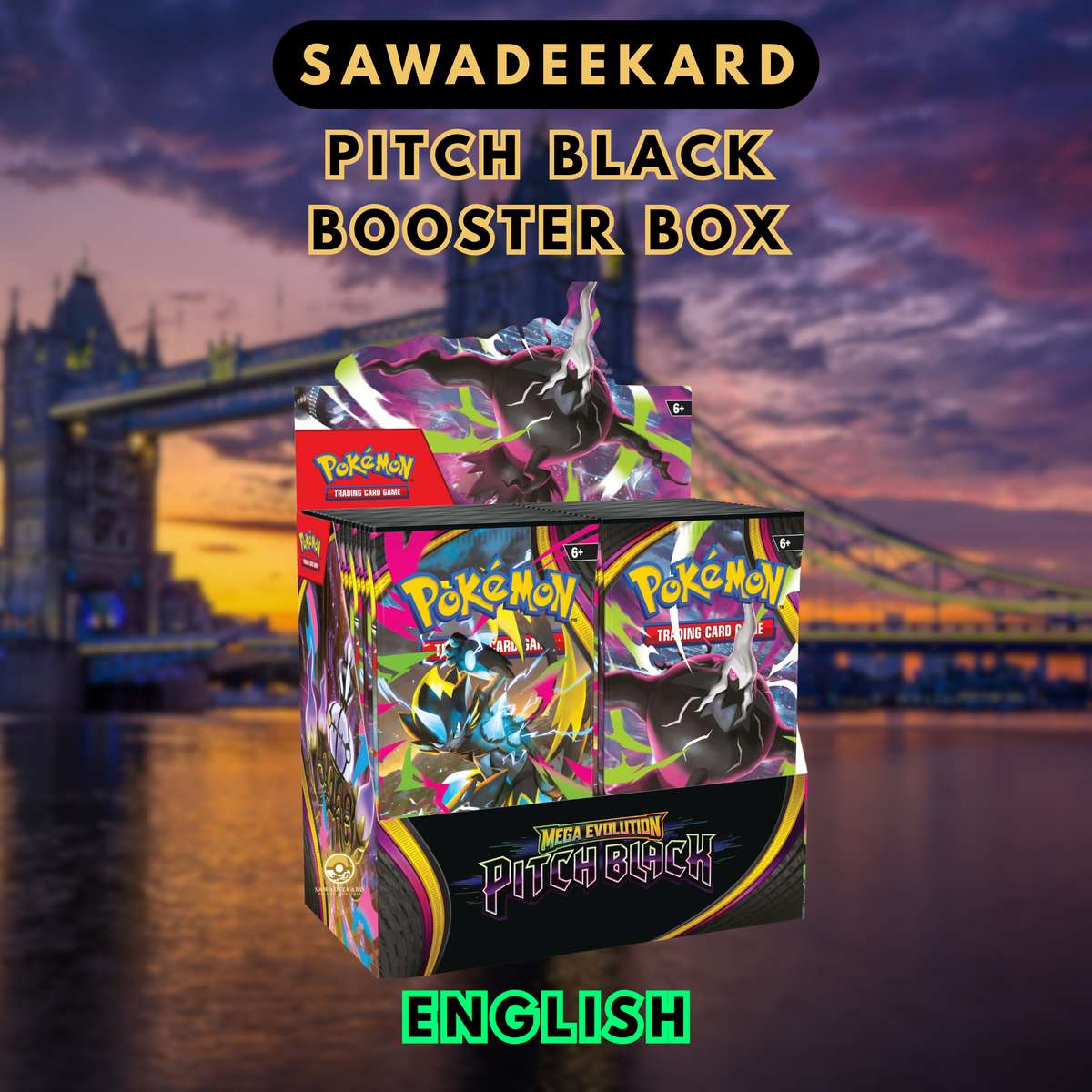 black booster box pokemon [ENG] [Mega ME5.0] Pitch TCG (36 Packs) and more to join mtg arena starter kit Expansion Set:Phantasmal Flames - Single pack Shining Soul