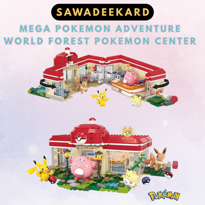 Assembled MEGA Pokémon Forest Pokémon Center