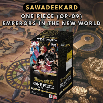 ONE PIECE Card Game OP-09 Emperors in the New World Japanese Booster Box sealed product