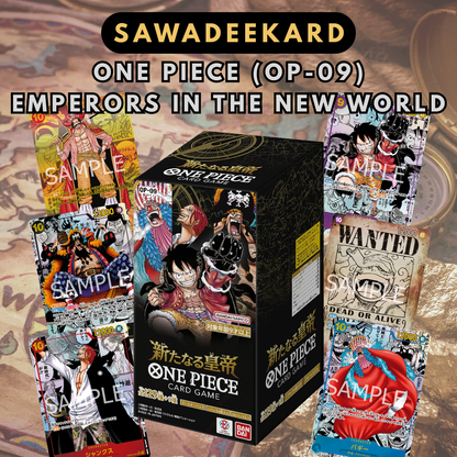 one piece card game op09 release date TCG OP-09 The New Emperor Booster Box Japanese making them irresistible additions to any ONE PIECE fans collection BANDAI One Piece OP-09 Card