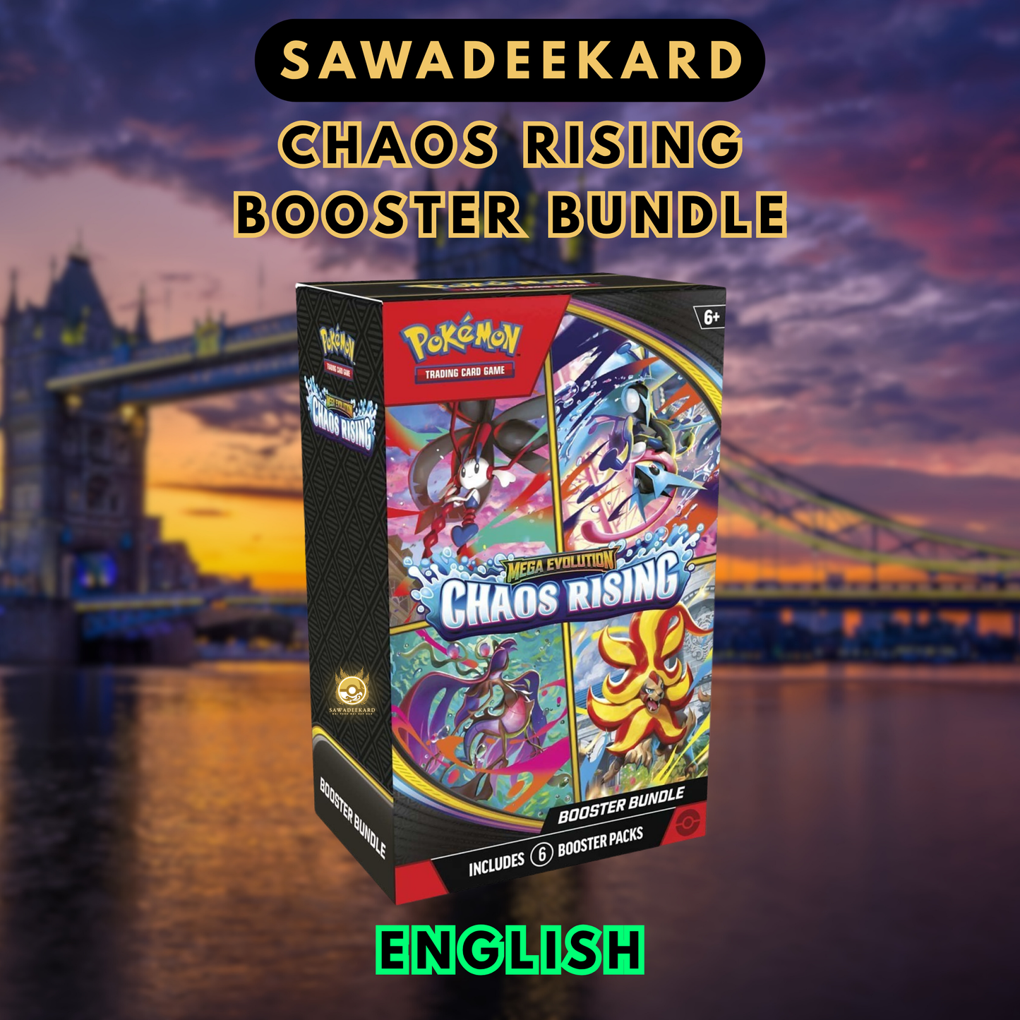 [PRESALE (SWDK GUARANTEE)] [ENG] [Mega ME4.0] Perfect Order Booster Bundle Pokemon TCG (6 Packs)