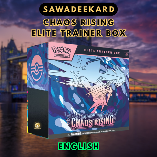 [PRESALE (SWDK GUARANTEE)] [ENG] [Mega ME4.0] Chaos Rising Elite Trainer Box Pokemon TCG (9	Packs)